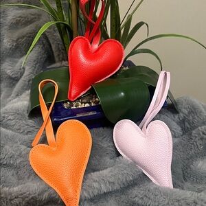 Heart Keychain / purse charm NWT